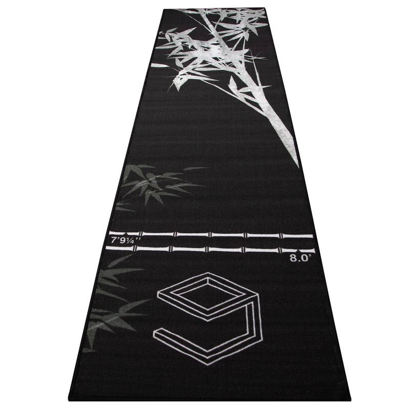 Caliburn Bamboo Dart Mat – Carpet Mat – Bamboo Shadow Design