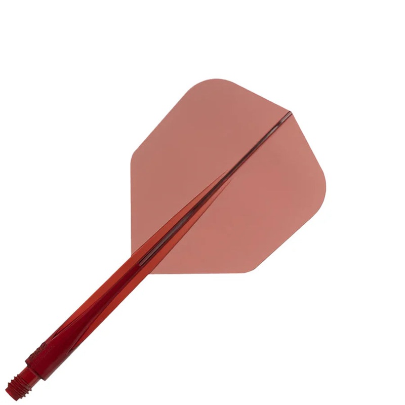 Condor Axe Flight System – Shape – Clear Red – Short
