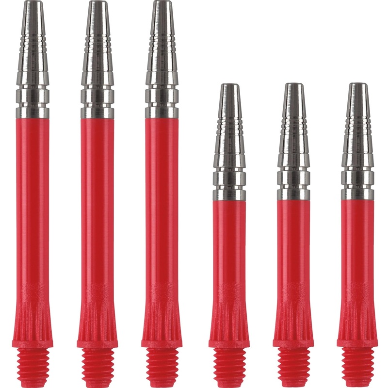 Harrows Alamo Shafts – Nylon Stems – Aluminium Top – Red Medium