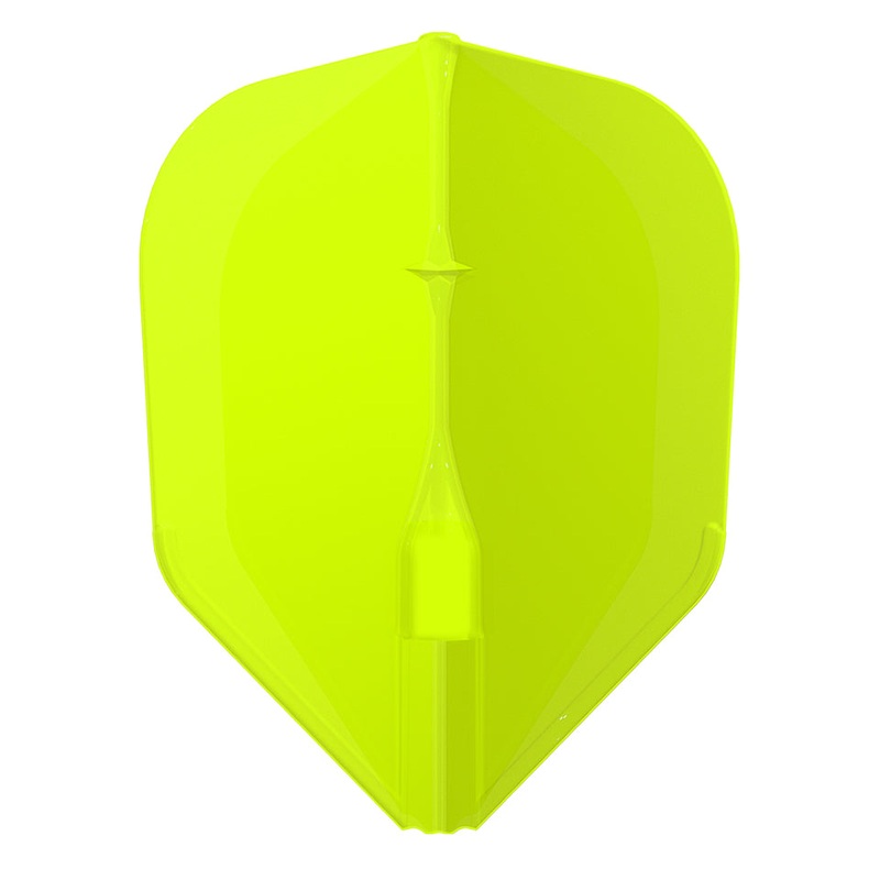 L-Style EZ Dart Flights – L3 / Shape Neon Yellow