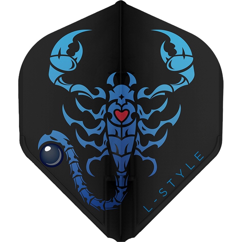 *L-Style – EZ L-Flights – Integrated – Deta Hedman V2 – Std – Black