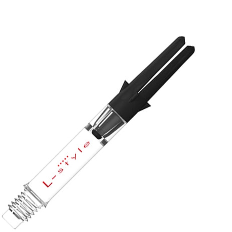 L-Style L-Shaft Carbon Silent Straight Spinning Dart Shafts – 260 Inbetween Clear