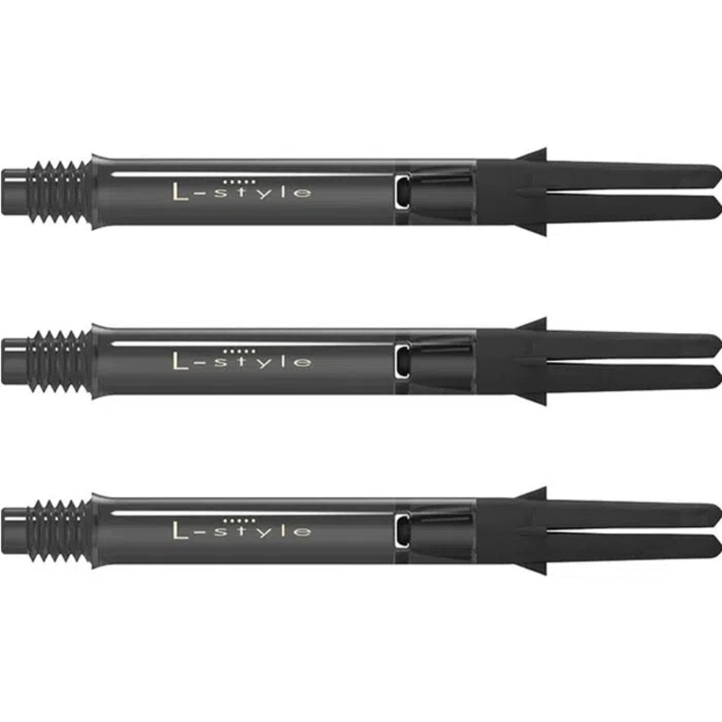 L-Style – L-Shafts Straight Silent Spin Carbon Shafts Black Short