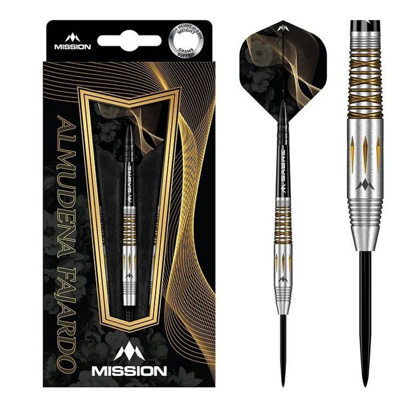 Mission Almudena Fajardo Ayuso 95% Steel Tip Darts 21 grams