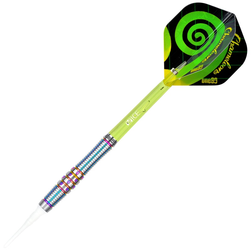 One80 Chameleon Citrine Soft Tip Darts – 18gm