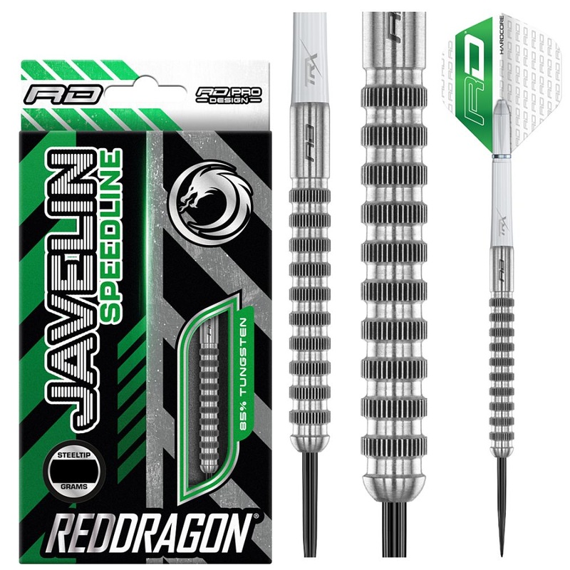 Red Dragon Javelin Speedline 85% Tungsten Steel Tip Darts 24 grams