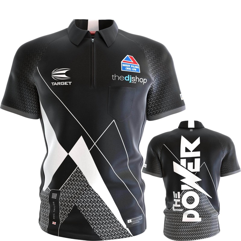 Target – Official Phil Taylor Gen 6 Playing Shirt – XS to 5XL XS