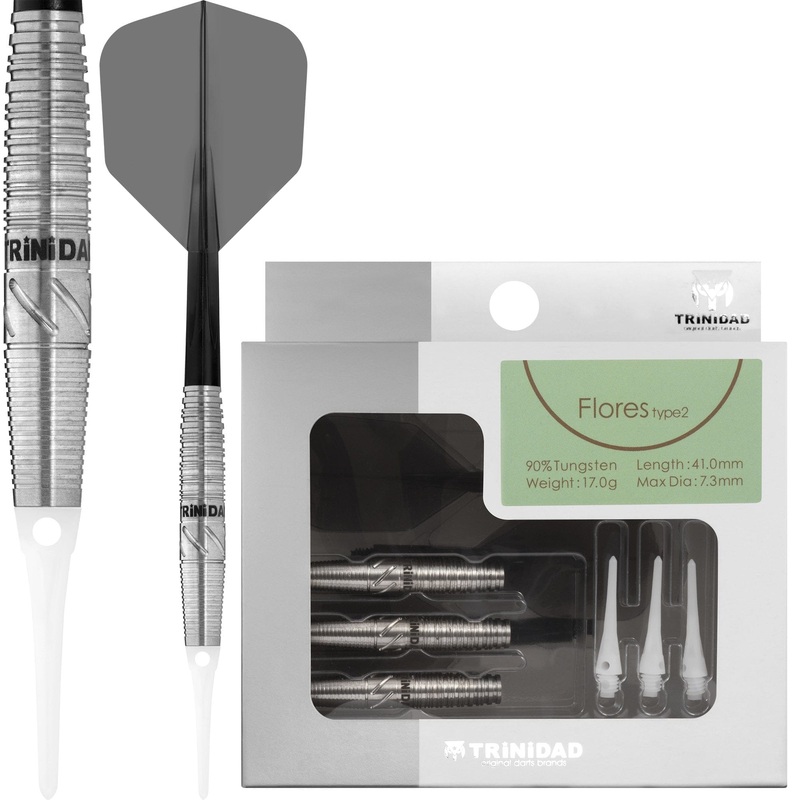 Trinidad Pro – Soft Tip Tungsten Darts – Flores – Type2 19g