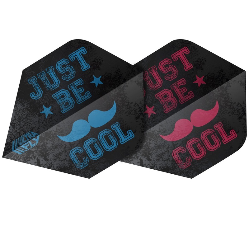 Ultrafly.100 Just Be Cool Standard Dart Flights by Unicorn