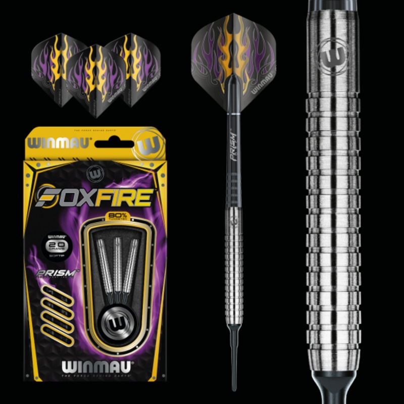 Winmau Foxfire 20 gram 80% Tungsten alloy SOFT TIP