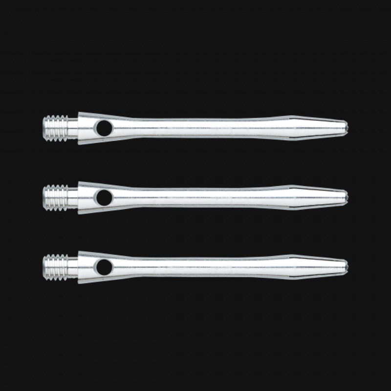 Winmau Plain Aluminium Medium Aluminium Medium (46mm in length excluding thread)