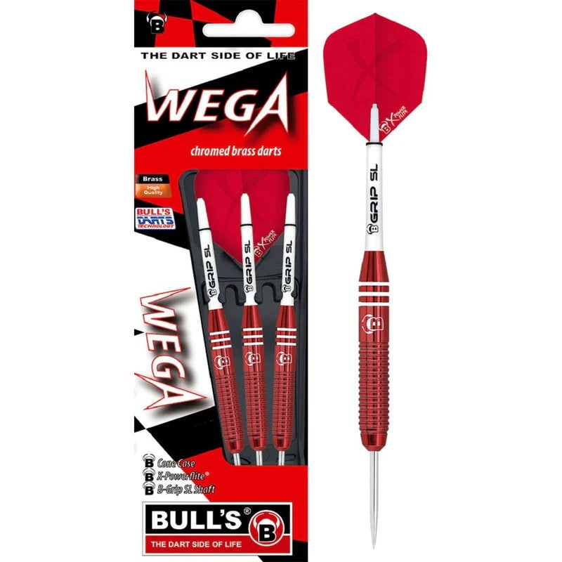 BULL’S Wega 23 gram Brass Steel Tip Dart Set