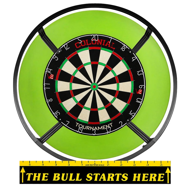 Colonial Steel Tip Dartboard Bundle – Green