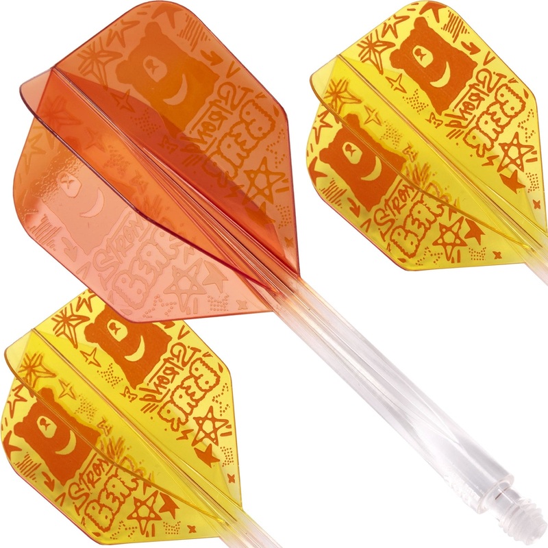 *Condor AXE Player Dart Flights – Small – Strong Bear Long
