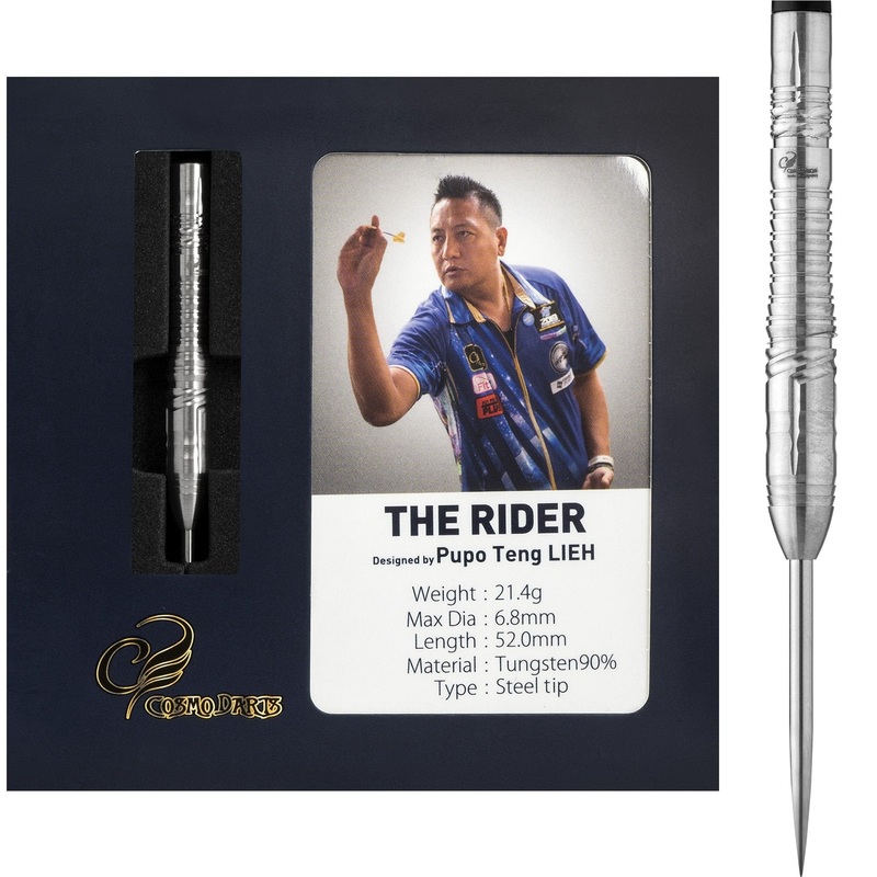 *Cosmo Darts – Steel Tip Tungsten – The Rider – 21g 21g