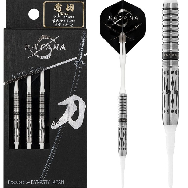 Dynasty Katana – Soft Tip Darts – Meitou – Raikiri 22g