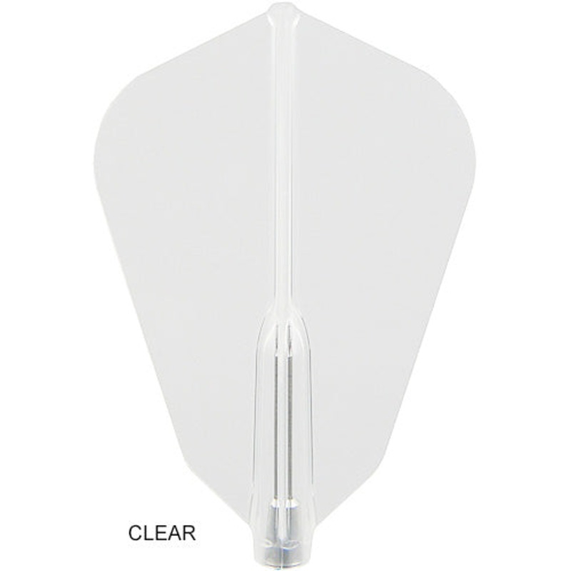 Fit Flight Air Dart Flights – Fantail Clear