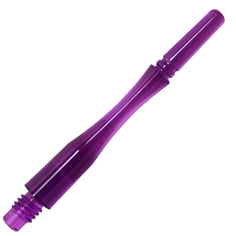 Fit Flight Gear Hybrid Spinning Dart Shafts – Super Medium #6 (35.0mm) Purple