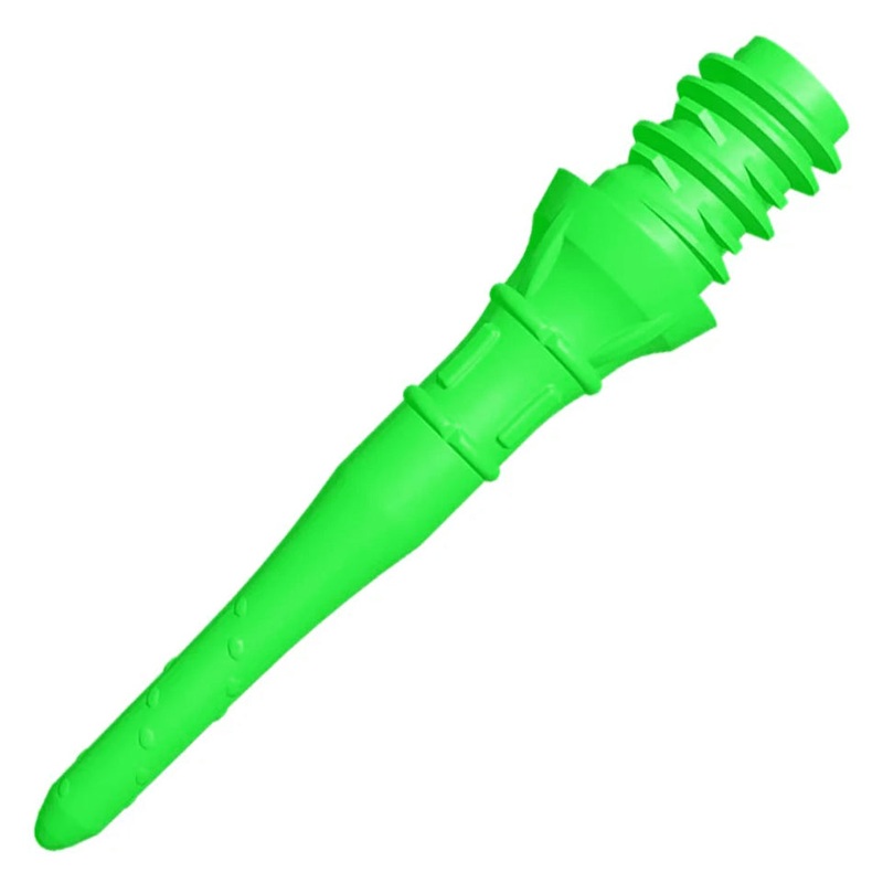 L-Style Lippoint Premium Short Soft Tip Points – Neon Green (30 Count)