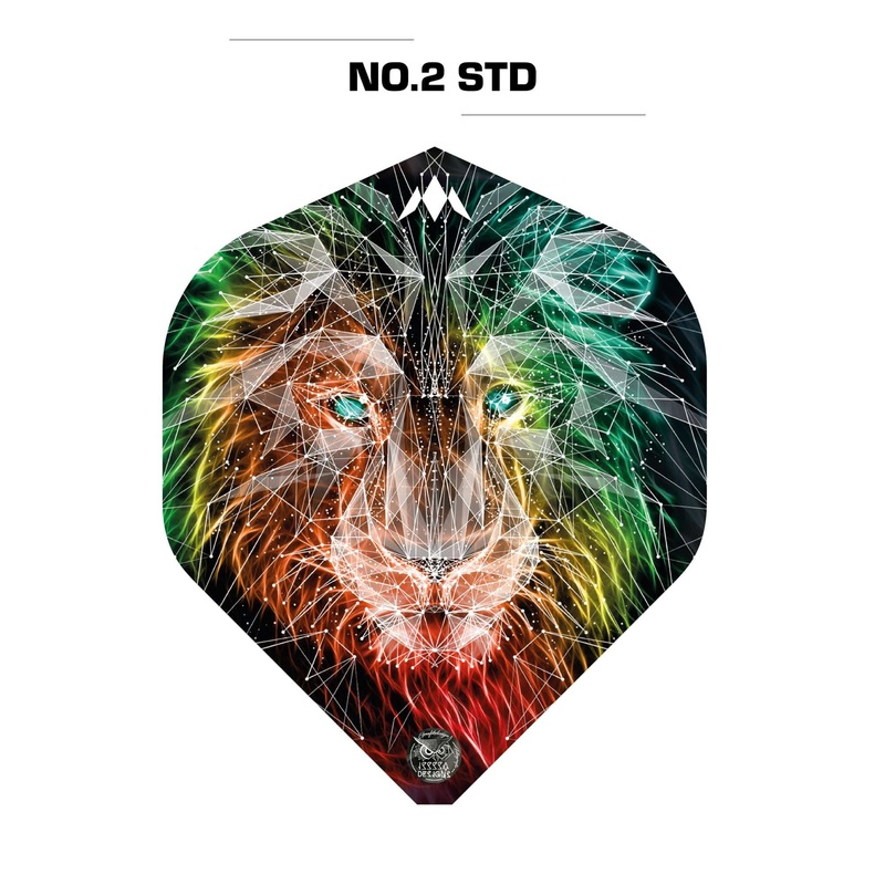 Mission Solo Dart Flights – 100 Micron – Std – No2 – Dominik Grllich