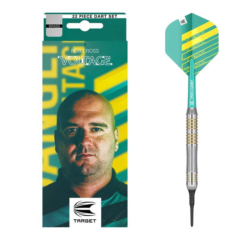 Target Darts Rob Cross Brass Soft Tip Darts 18 GRAM