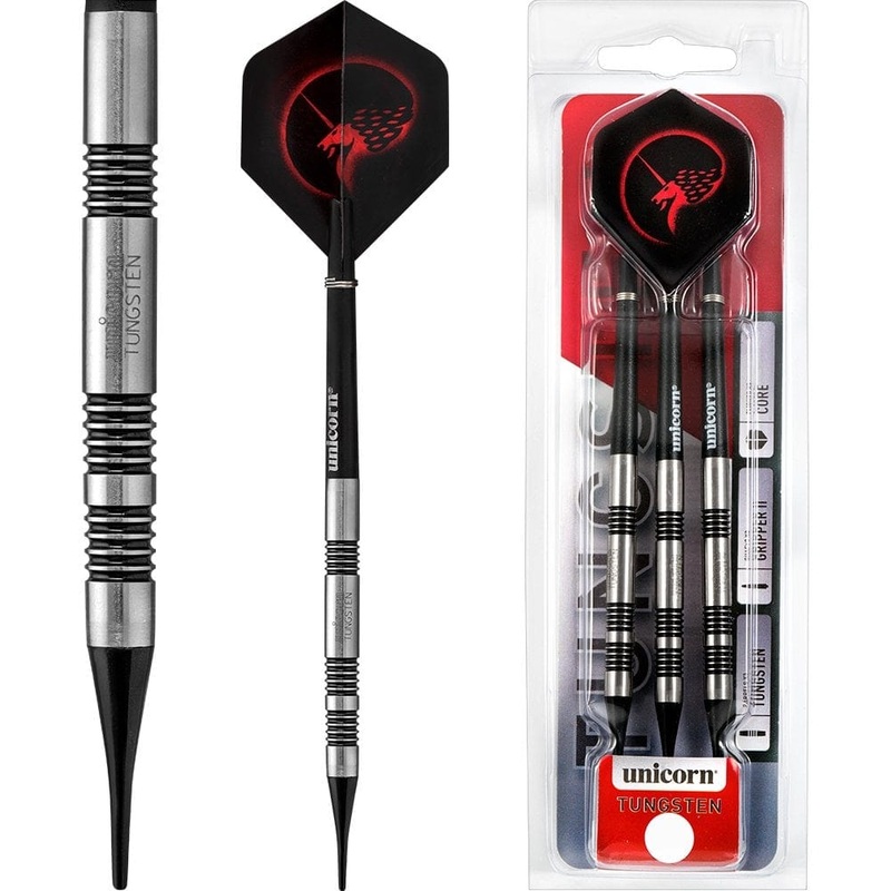 Unicorn Core Tungsten Darts – Soft Tip – Straight Barrel 17g