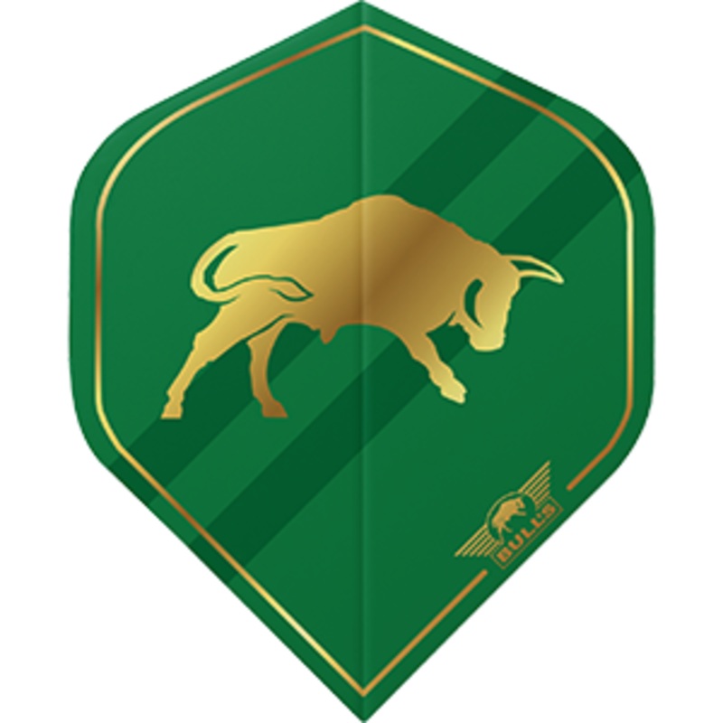 Bull’s NL Retro 100 No.2 Flights – Green Standard 100 Micron Nylon