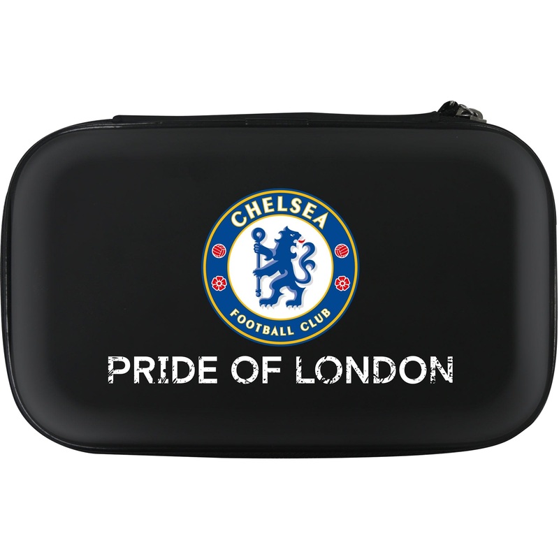 Chelsea Football Large Darts Case – Black – Chelsea FC – W3 – Pride Of London