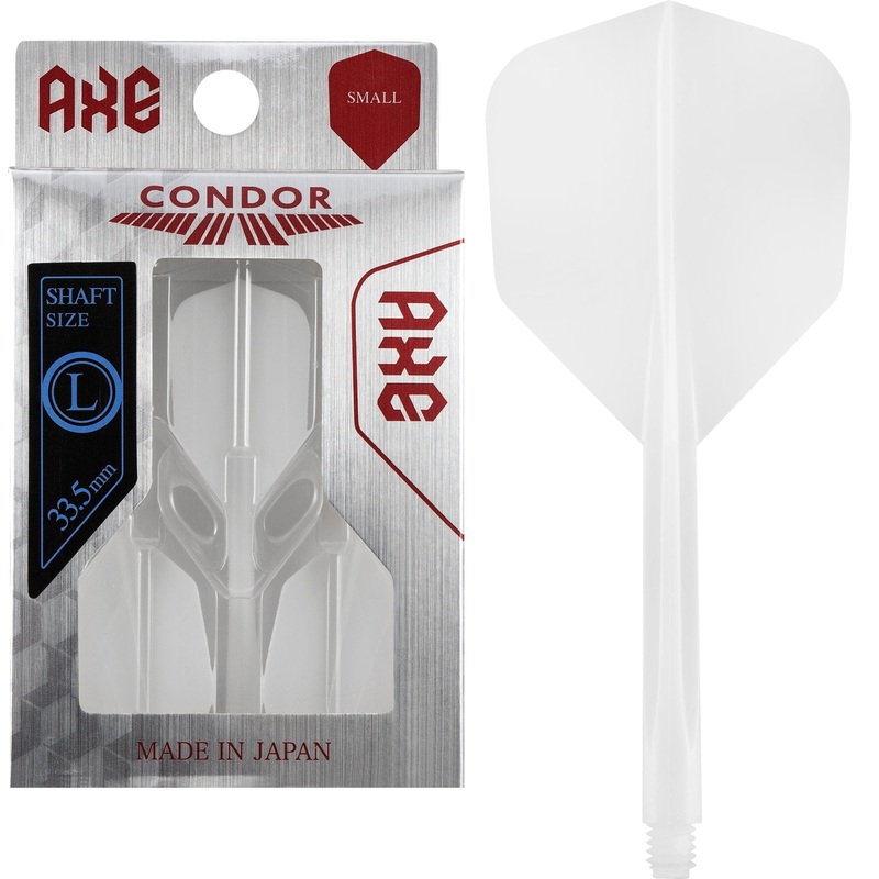 Condor AXE Dart Flights – Small – White Long