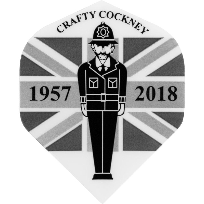 Eric Bristow Dart Flights – No2 – Std – Signature – Mono – 1957-2018