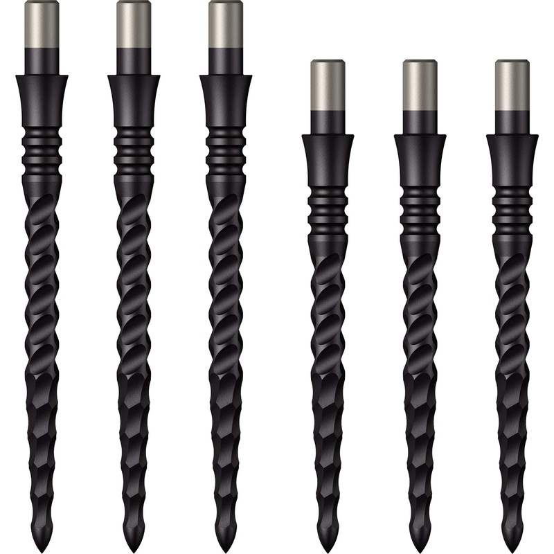 Mission Sniper Points – Steel Tip – Precision Spare Points – Lunar CS – Black 28mm