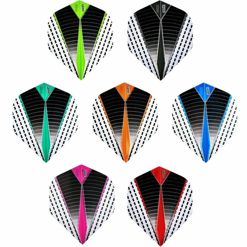 *One80 Daze Dart Flights – 100 Micron – No2 – Std – Grey Aqua