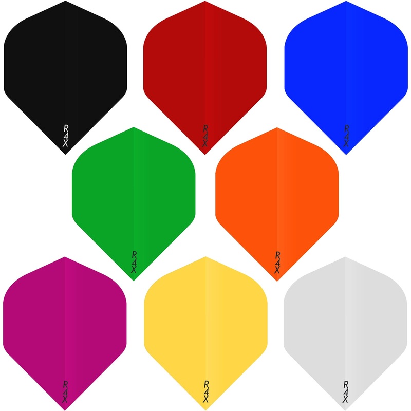 *Ruthless R4X – Transparent – Dart Flights – 100 Micron – No2 – Std Clear