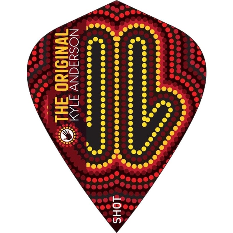 *Shot Dart Flights – Kite – Kyle Anderson – Desert Boomer