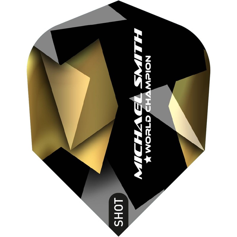 Shot Michael Smith Dart Flights – 100 Micron – Std – No6 – Bully Boy – Believe