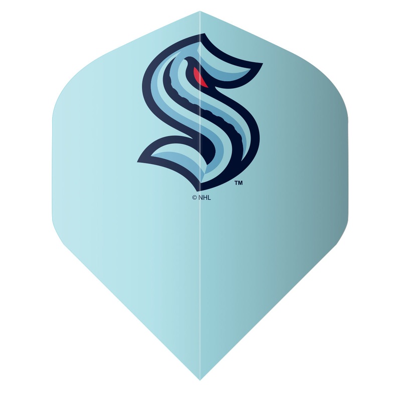 Shot NHL Seattle Kraken Flight Set Light Blue Standard 100 Micron Polymer