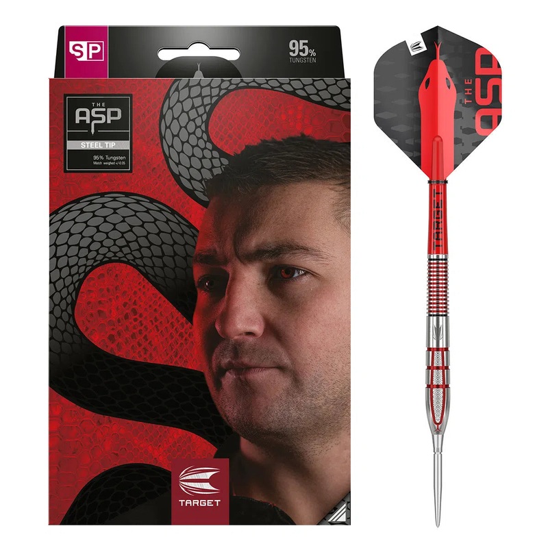 Target Darts Nathan Aspinall Gen 2 SP 95% Tungsten Steel Tip Darts 22 GRAM