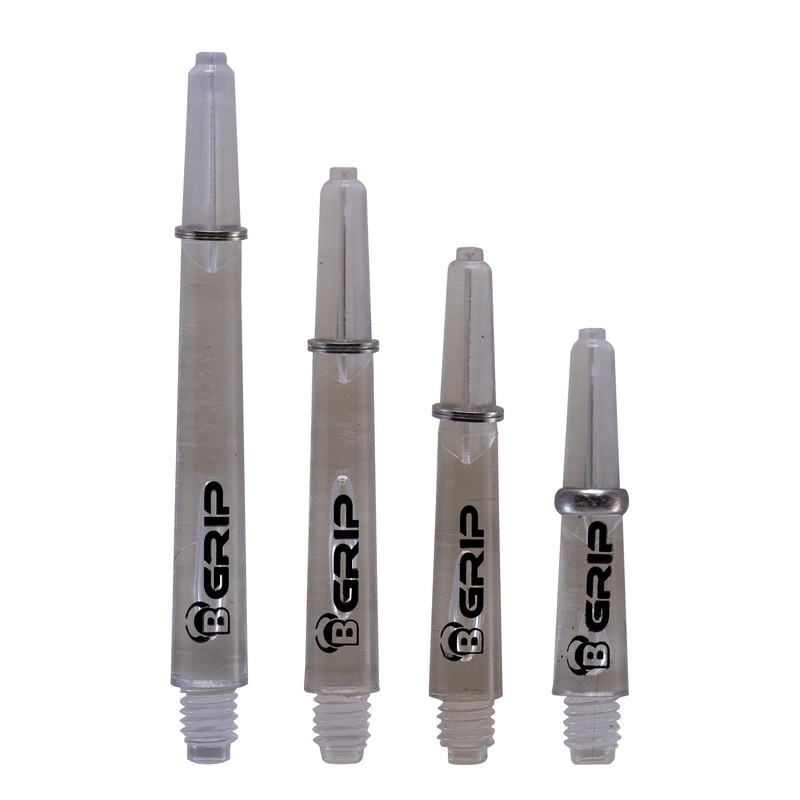 *BULL’S B-Grip CL Shafts – Polycarbonate – Clear Medium