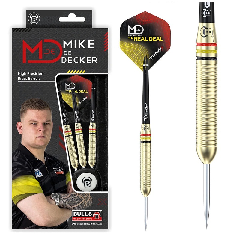 Bull’s DE Mike De Dekker Brass Steel Tip Darts 20 GRAM