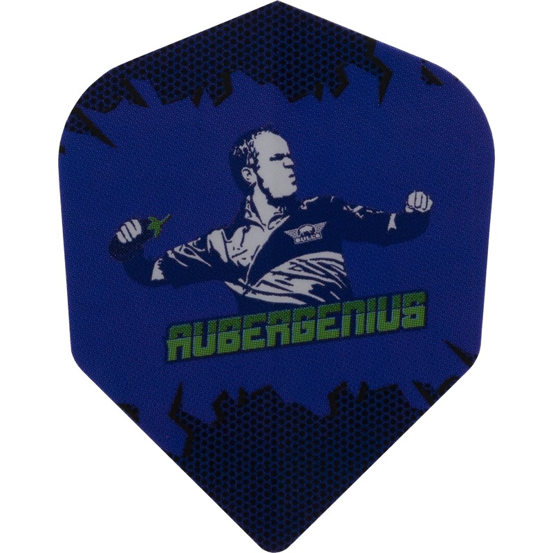 *Bulls Dirk van Duijvenbode Dart Flights – 100 – Std – Aubergenius