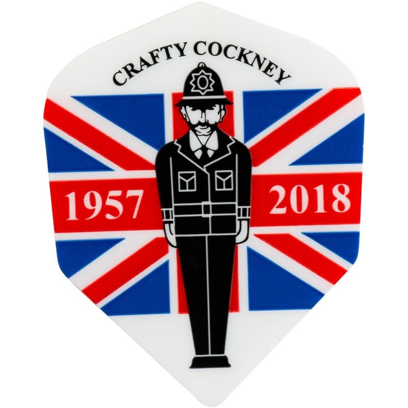 Eric Bristow Dart Flights – No6 – Std – Crafty Cockney – 1957-2018