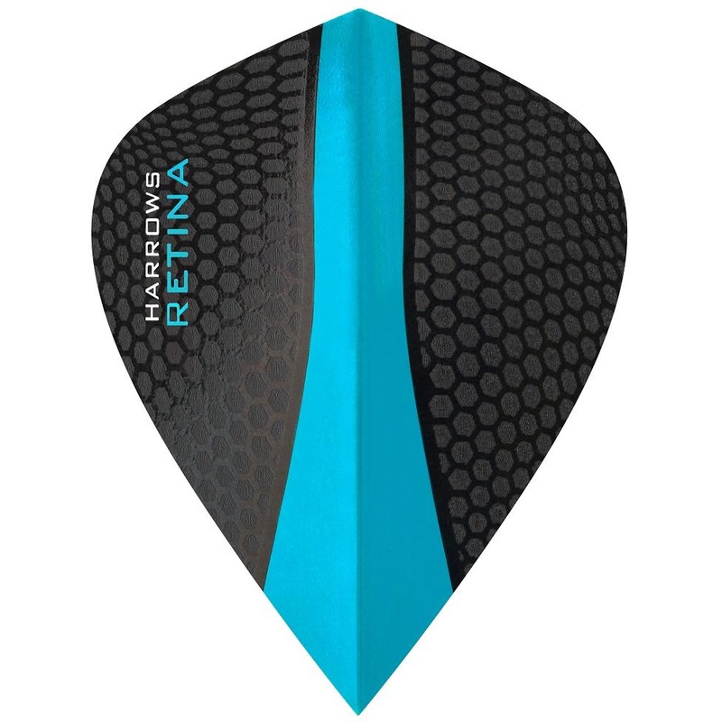 Harrows Retina Kite Blue Dart Flights Blue