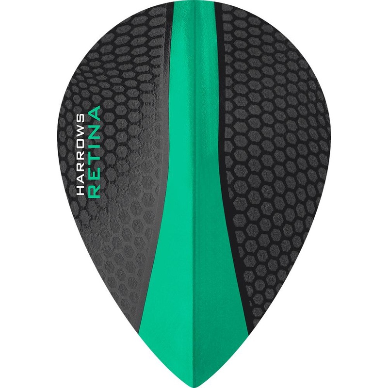 Harrows Retina  Pear Jade Dart Flights Jade