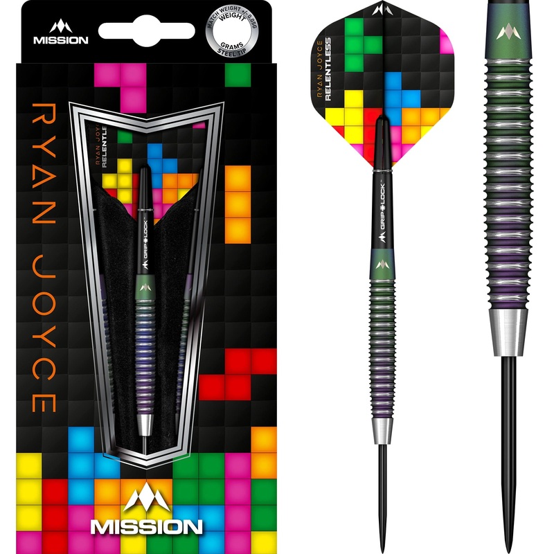 Mission Ryan Joyce Darts – Steel Tip – Relentless – PVD Coral 21g