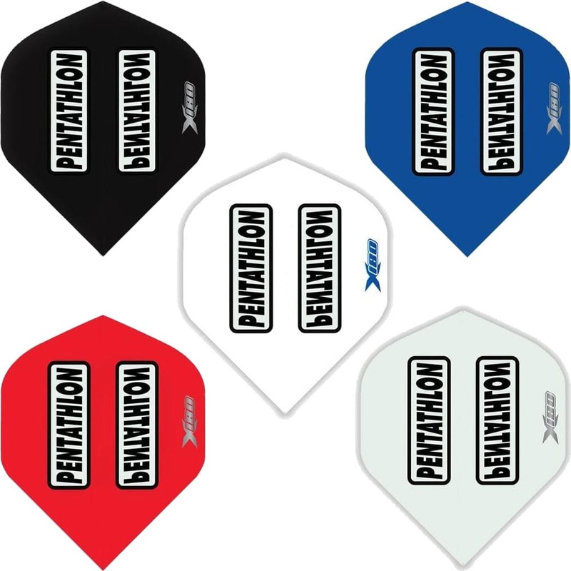 Pentathlon Dart Flights – 180 Micron – Ultra Thick – Std Black
