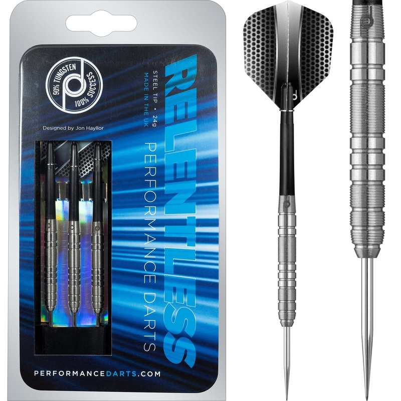 Performance Darts – Relentless – Steel Tip – Ringed 22g