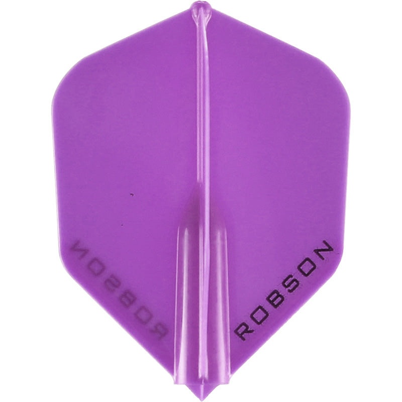 Robson Plus Dart Flights – Shape Purple
