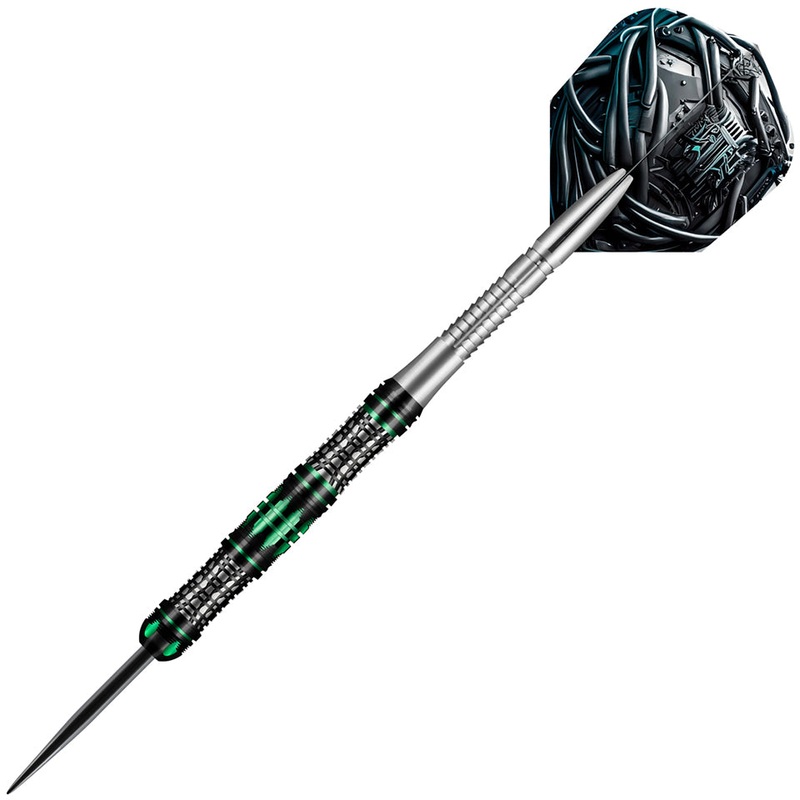 Shot AI Cyberpunk Steel Tip Darts – 24gm
