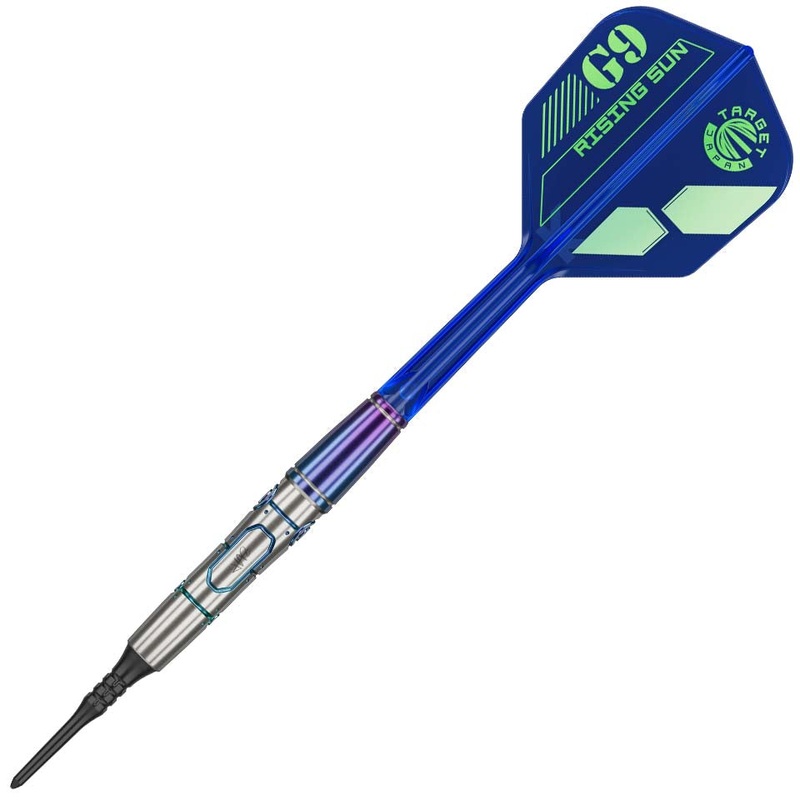 Target Haruki Muramatsu Rising Sun Gen 9 No Groove Soft Tip Darts – 19gm