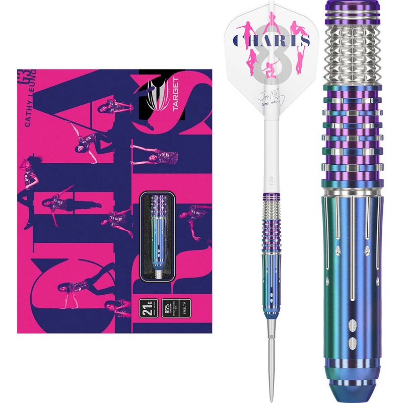 Target Japan Cathy Leung Charis G3 95% Tungsten Steel Tip Darts 21 GRAM